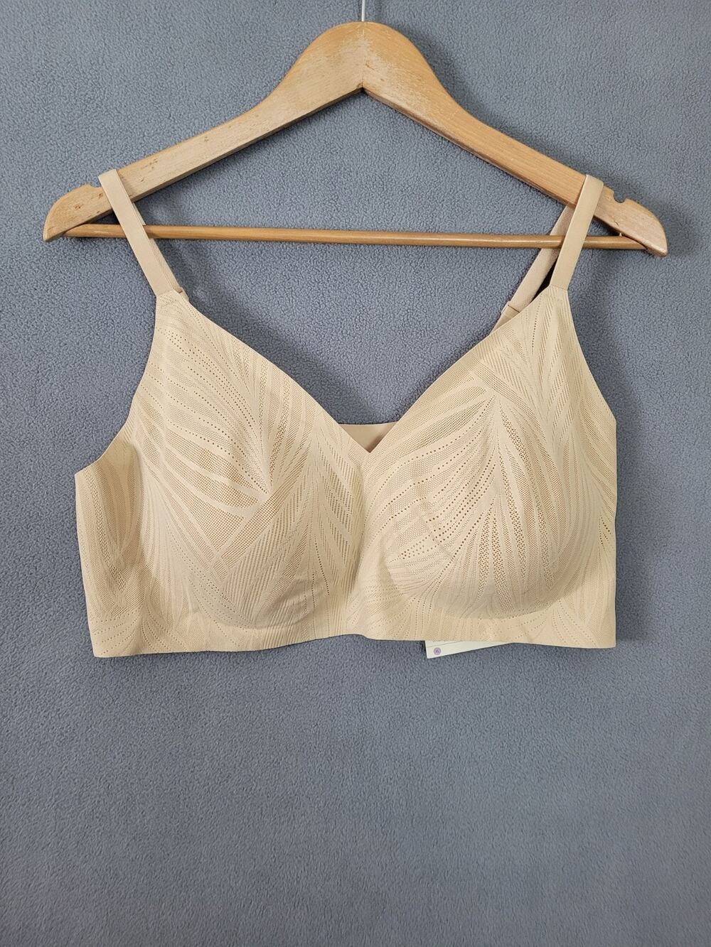 True Everybody by True&Co Womens Lace Triangle Adjustable Strap Wirefree Bra XL